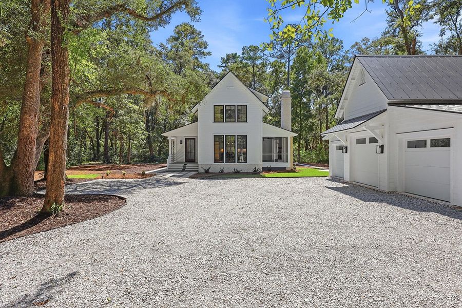 Front exterior of a new home in , Seabrook, SC, highlighting curb appeal (Image 26).