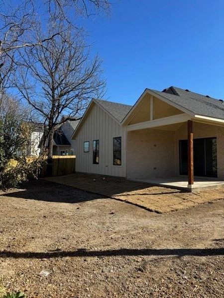Exterior details and patio area of a home in , Fort Worth (Image 3).