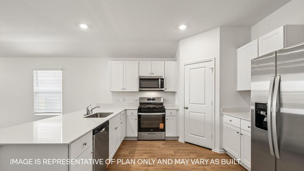 Representative furnished interior of a home built from the The Taylor by D.R. Horton in Durango, Mustang Ridge (Image 8).
