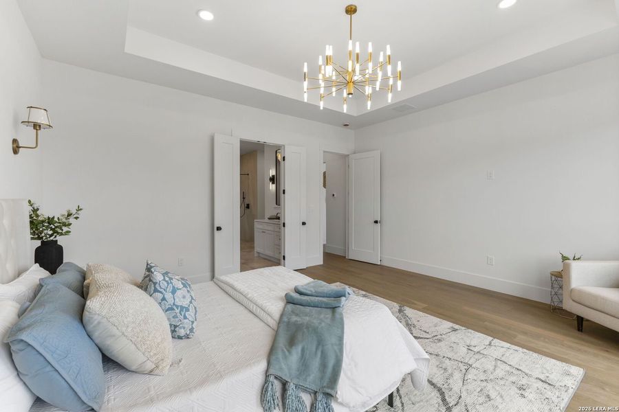 Furnished interior view inside a new home in , Bulverde (Image 43).