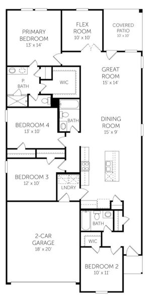 Floorplan – Representative Photo