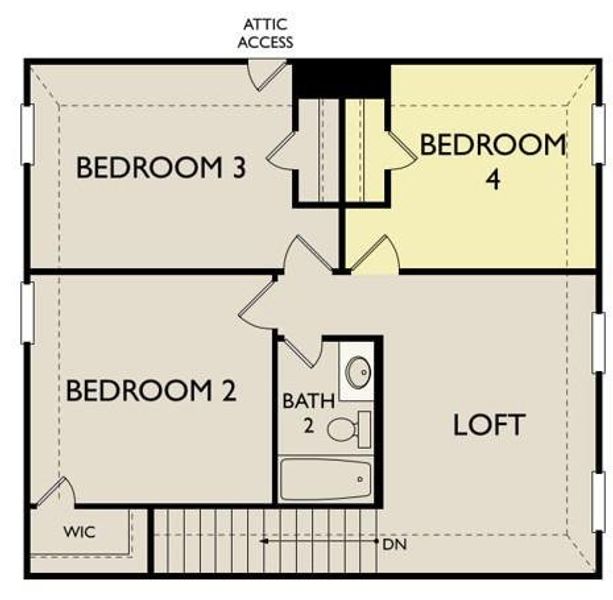 The Dallas Floor Plan