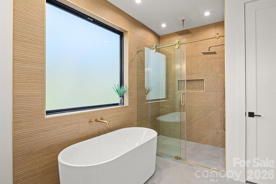 Furnished interior view inside a new home in , Candler (Image 34).