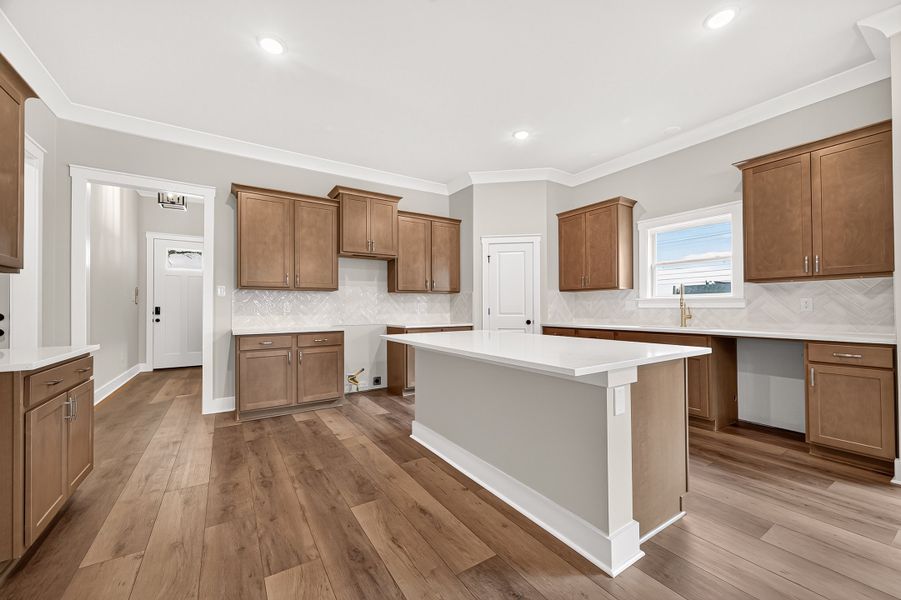 Furnished interior view inside a new home in Two Step Farm, Montgomery (Image 7).