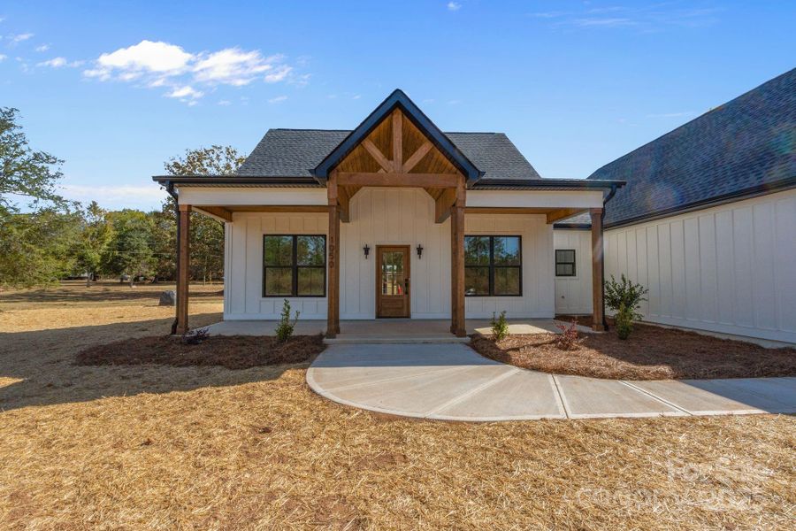 Exterior details and patio area of a home in , Clover (Image 3). Exterior details and patio area of a home in , Clover (Image 3).