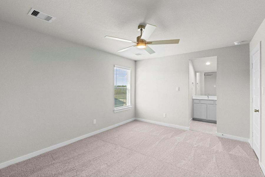 Spacious, unfurnished interior of a new home in Briarwood Crossing, Rosenberg (Image 23). Spacious, unfurnished interior of a new home in Briarwood Crossing, Rosenberg (Image 23).