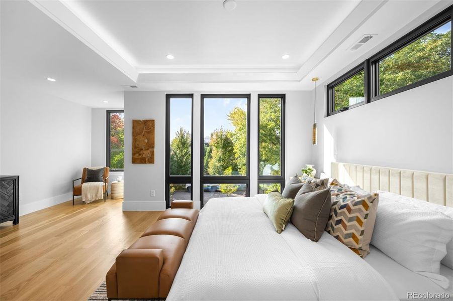 Furnished interior view inside a new home in , Denver (Image 25).