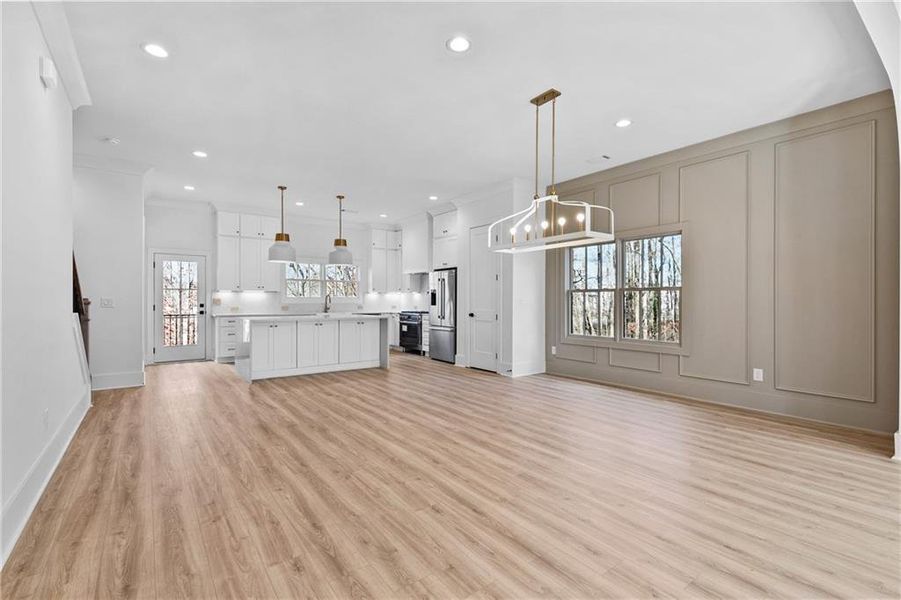 Spacious, unfurnished interior of a new home in , Sugar Hill (Image 34). Spacious, unfurnished interior of a new home in , Sugar Hill (Image 34).