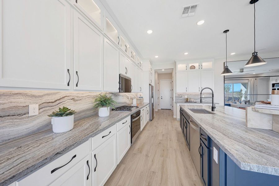 Representative furnished interior of a home built from the Burgundy by Mattamy Homes in White Tank Vistas, Waddell (Image 18).