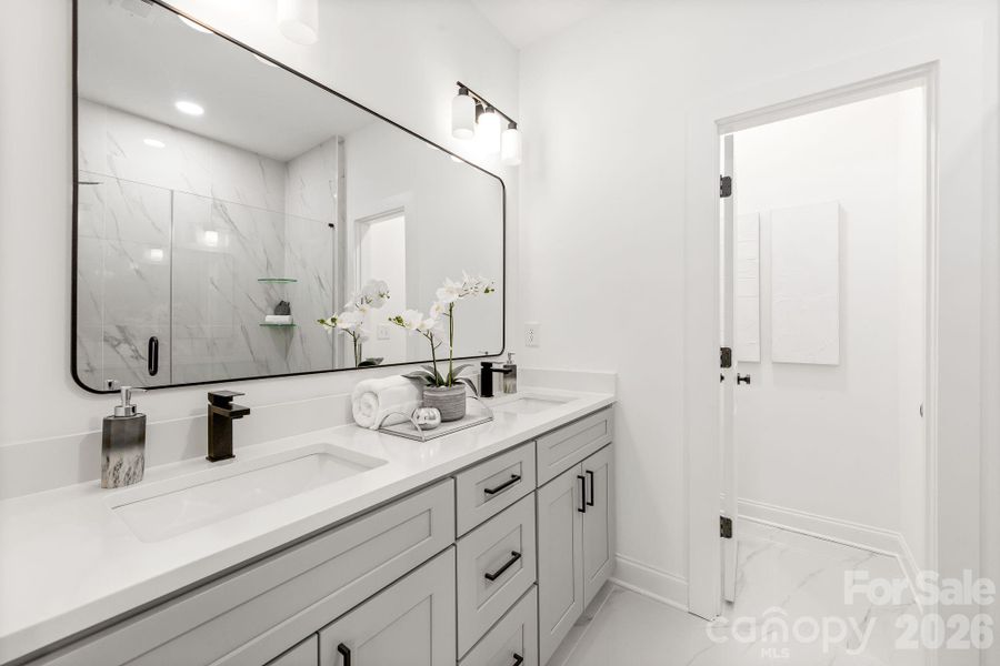 Furnished interior view inside a new home in , Charlotte (Image 5). Furnished interior view inside a new home in , Charlotte (Image 5).