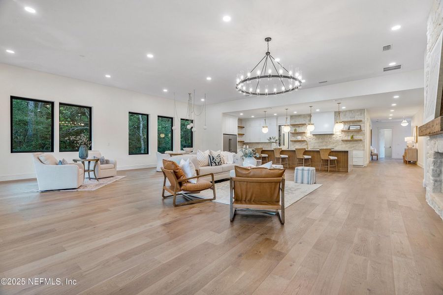Furnished interior view inside a new home in , St. Augustine (Image 7).