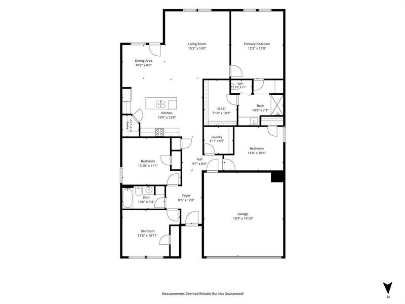 2D floor plan layout of this home in , Fort Worth, TX (Image 5).