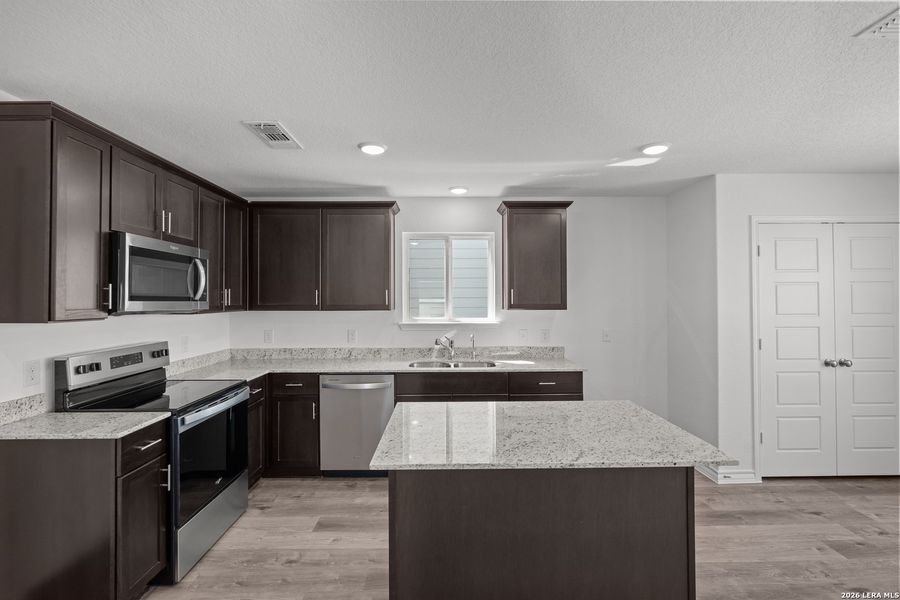 Furnished interior view inside a new home in Horizon Ridge, San Antonio (Image 4).
