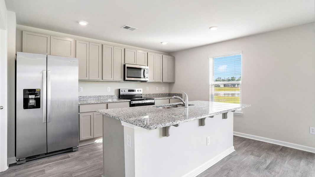 Furnished interior view inside a new home in Heritage Crossing, Conway (Image 3).