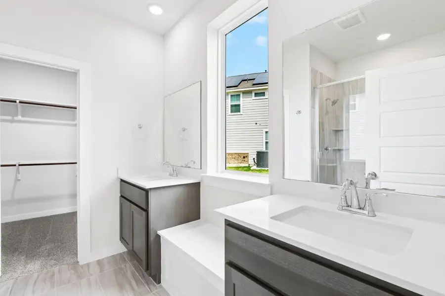 Furnished interior view inside a new home in Willowbrook, New Braunfels (Image 11). Furnished interior view inside a new home in Willowbrook, New Braunfels (Image 11).