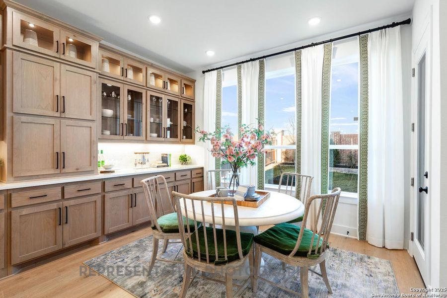 Furnished interior view inside a new home in Mont Blanc, Schertz (Image 13).