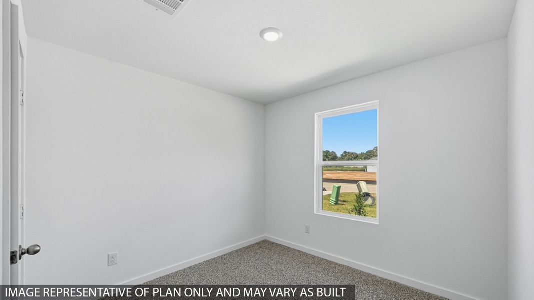 Spacious, unfurnished interior of a new home in Baron Village, Conroe (Image 11).