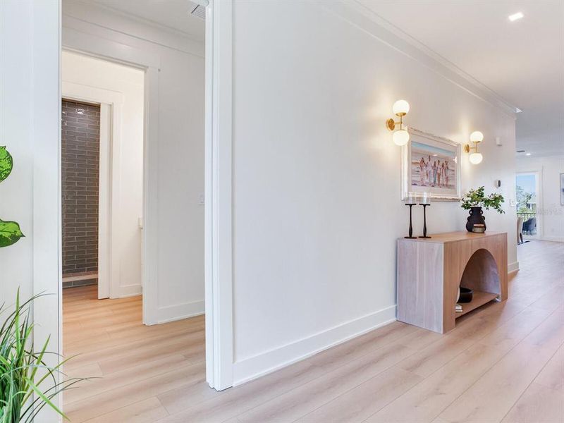 Furnished interior view inside a new home in , North Redington Beach (Image 45).