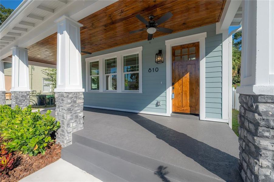 Exterior details and patio area of a home in , Tampa (Image 34). Exterior details and patio area of a home in , Tampa (Image 34).