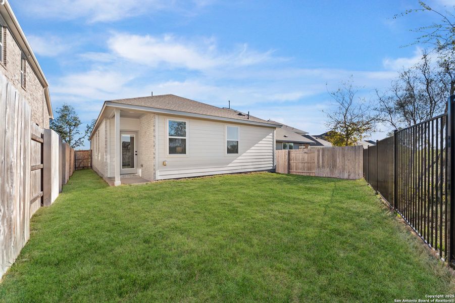 Exterior details and patio area of a home in , San Marcos (Image 3). Exterior details and patio area of a home in , San Marcos (Image 3).