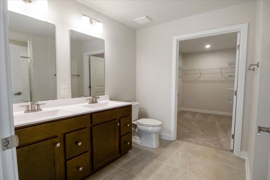 Furnished interior view inside a new home in Arden Woods Villas, Greenville (Image 4).