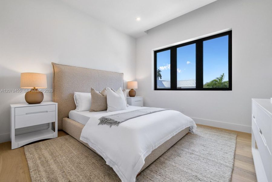 Furnished interior view inside a new home in , Boca Raton (Image 59).