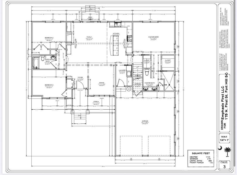 2D floor plan layout of this home in , Fort Mill, SC (Image 4). 2D floor plan layout of this home in , Fort Mill, SC (Image 4).