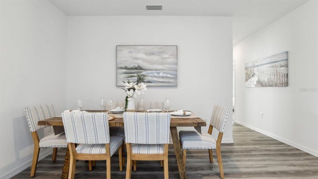 Furnished interior view inside a new home in , Zephyrhills (Image 20).