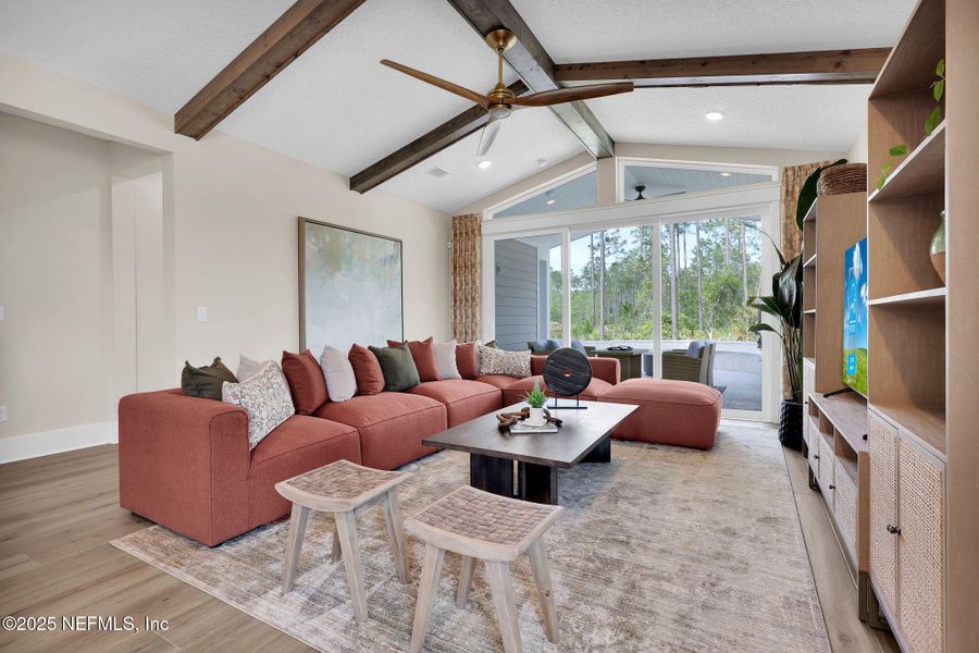 Furnished interior view inside a new home in , Ponte Vedra (Image 58). Furnished interior view inside a new home in , Ponte Vedra (Image 58).