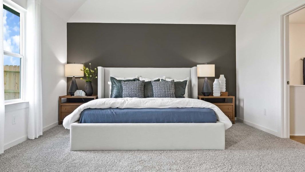 Furnished interior view inside a new home in Evergreen, Rosenberg (Image 18).