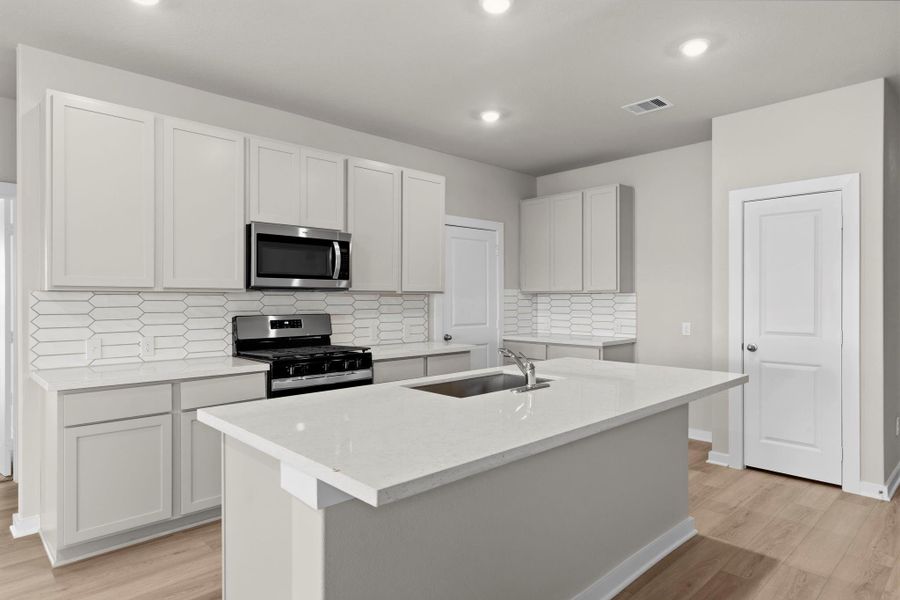 Furnished interior view inside a new home in Cypress Green, Hockley (Image 6).