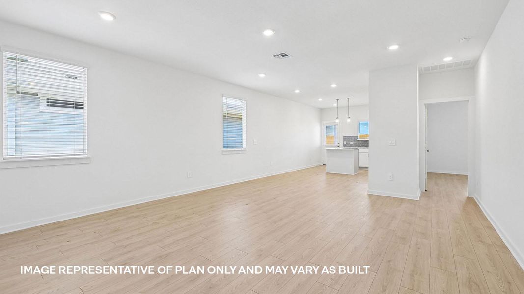 Spacious, unfurnished interior of a new home in Frontier, Mustang Ridge (Image 13). Spacious, unfurnished interior of a new home in Frontier, Mustang Ridge (Image 13).
