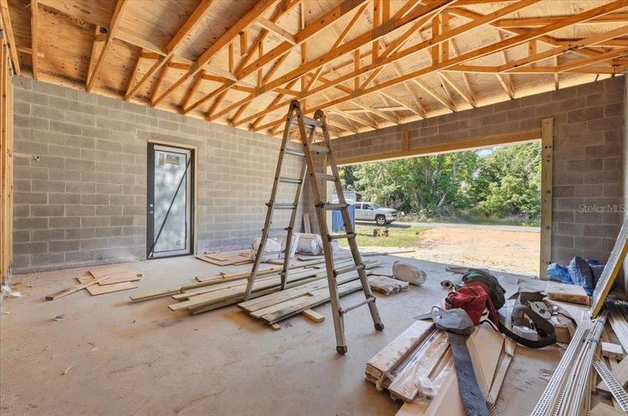 In-progress construction of a new home in , Avon Park, FL (Image 12).