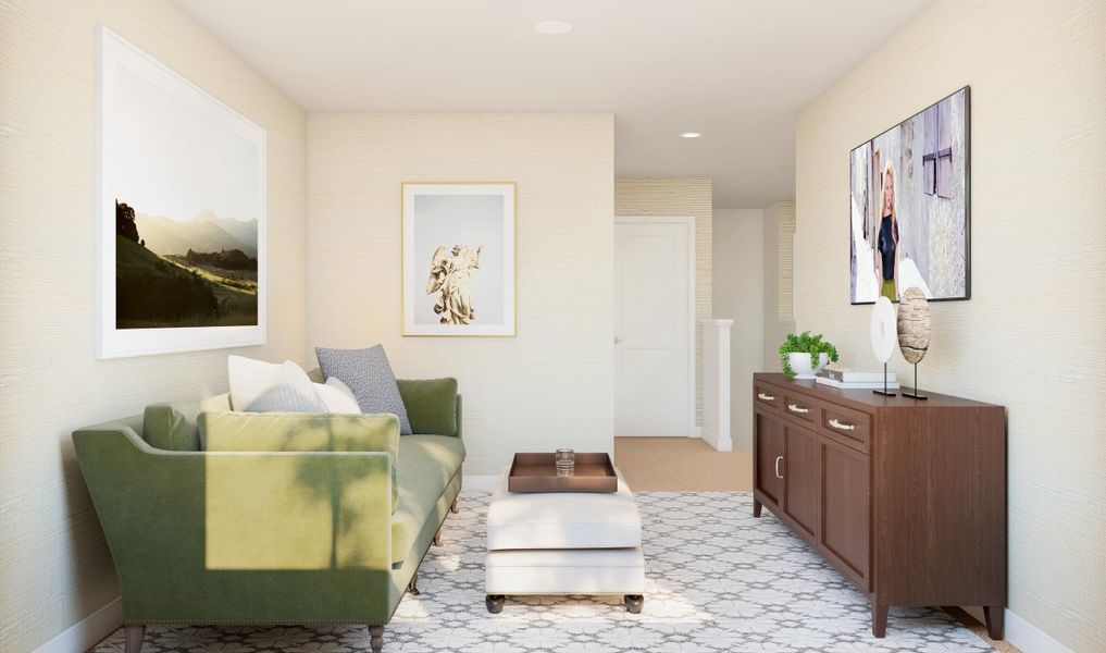 Furnished interior view inside a new home in Stono Village, Hollywood (Image 7).