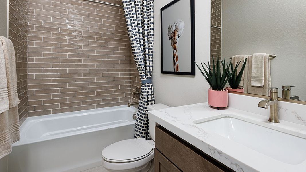 Representative furnished interior of a home built from the Regal by Taylor Morrison in Ladera Trails, Peoria (Image 14).