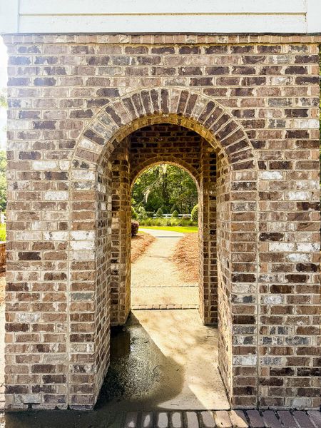 Exterior details and patio area of a home in , Summerville (Image 25).