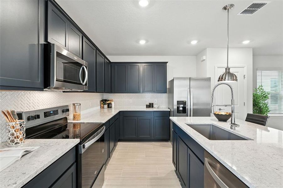 Furnished interior view inside a new home in Amelia Groves, St. Cloud (Image 5).