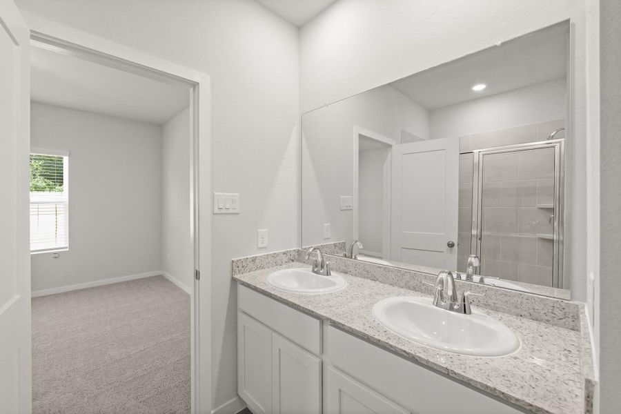 Furnished interior view inside a new home in The Villages at Westpointe, Dayton (Image 4).