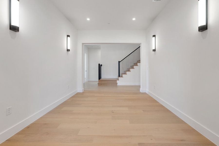 Spacious, unfurnished interior of a new home in Milky Way at River Place, Austin (Image 16).