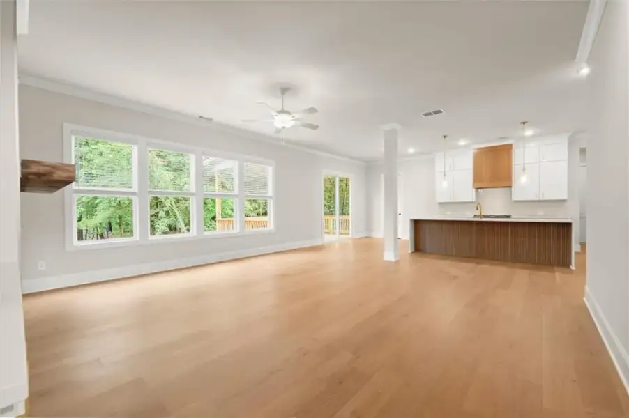 Spacious, unfurnished interior of a new home in , Flowery Branch (Image 54).