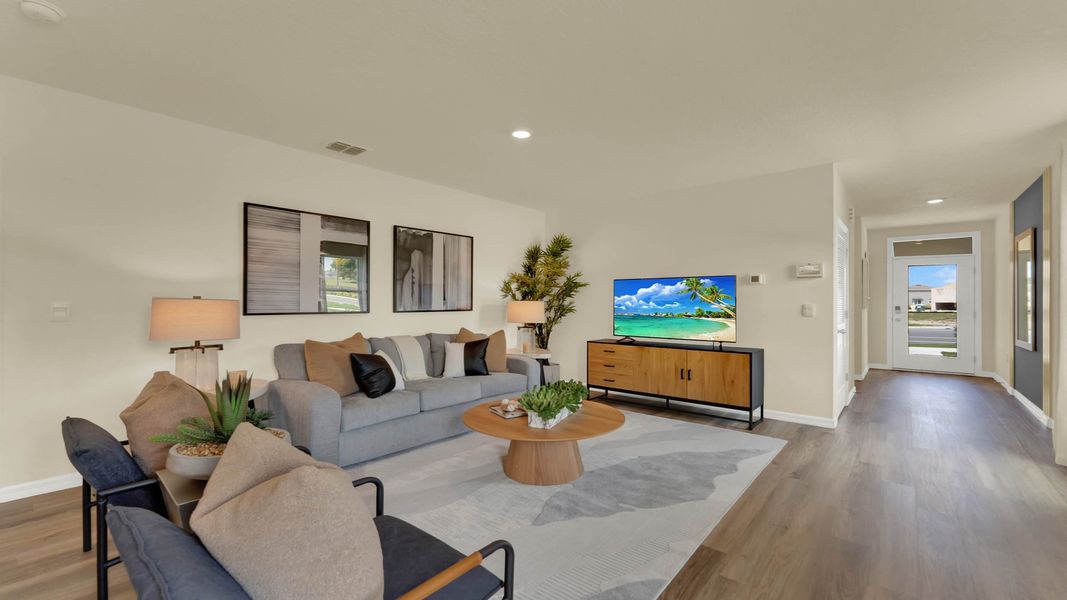 Furnished interior view inside a new home in Crossroads at Kelly Park, Apopka (Image 7).