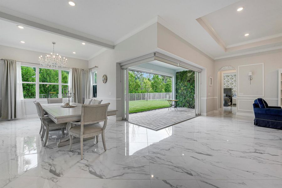 Furnished interior view inside a new home in , Lake Worth (Image 17).