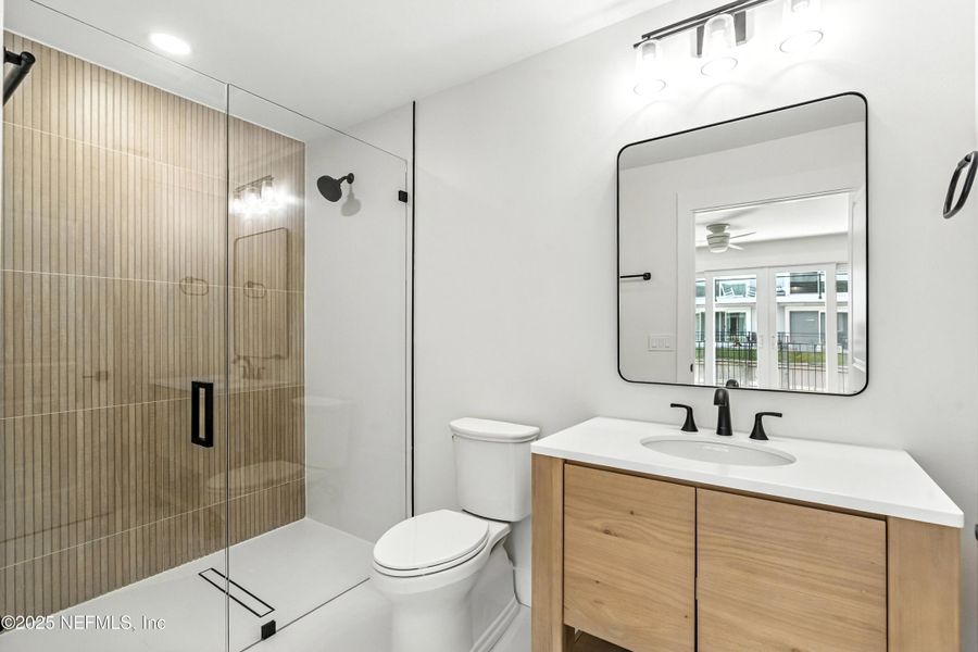 Furnished interior view inside a new home in , St. Augustine (Image 16).