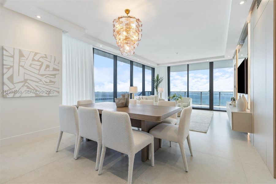 Furnished interior view inside a new home in , Miami (Image 20). Furnished interior view inside a new home in , Miami (Image 20).