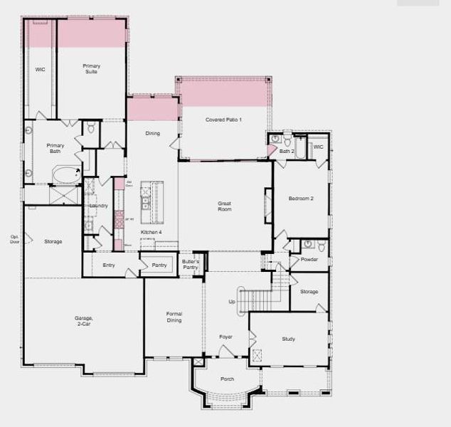 Additional Highlights Include: Gourmet kitchen extended casual dining, mud-set shower at downstairs secondary bath, covered patio, extended primary suite and walk-in closet, free standing tub at primary bath, media room, and covered balcony. Additional Highlights Include: Gourmet kitchen extended casual dining, mud-set shower at downstairs secondary bath, covered patio, extended primary suite and walk-in closet, free standing tub at primary bath, media room, and covered balcony.