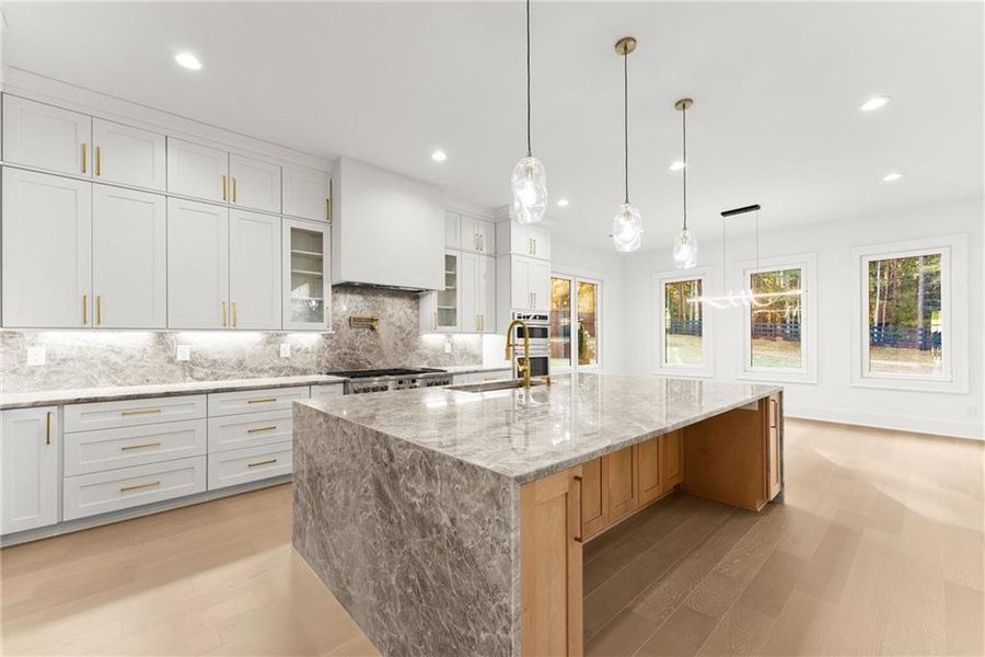 Furnished interior view inside a new home in , Hoschton (Image 15).