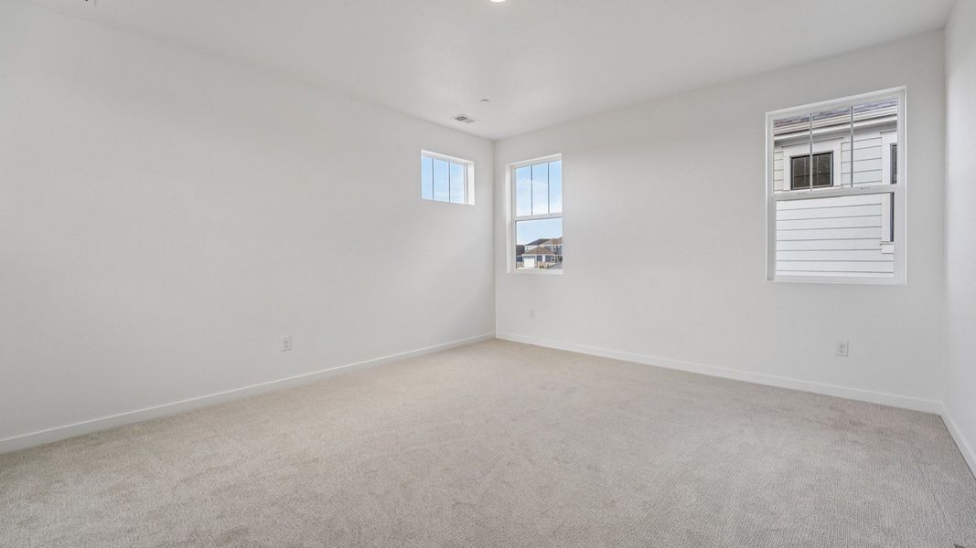 Furnished interior view inside a new home in Westerly, Erie (Image 29).
