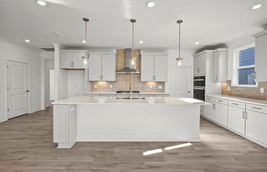 Furnished interior view inside a new home in Carolina Riverside, Belmont (Image 5).