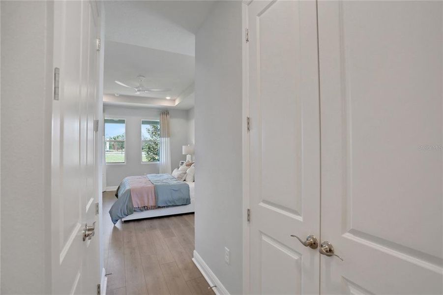 Furnished interior view inside a new home in Angeline, Land O' Lakes (Image 56).