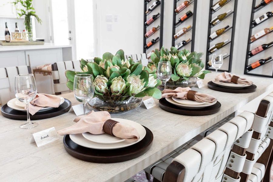 Representative Dining Room - some options shown